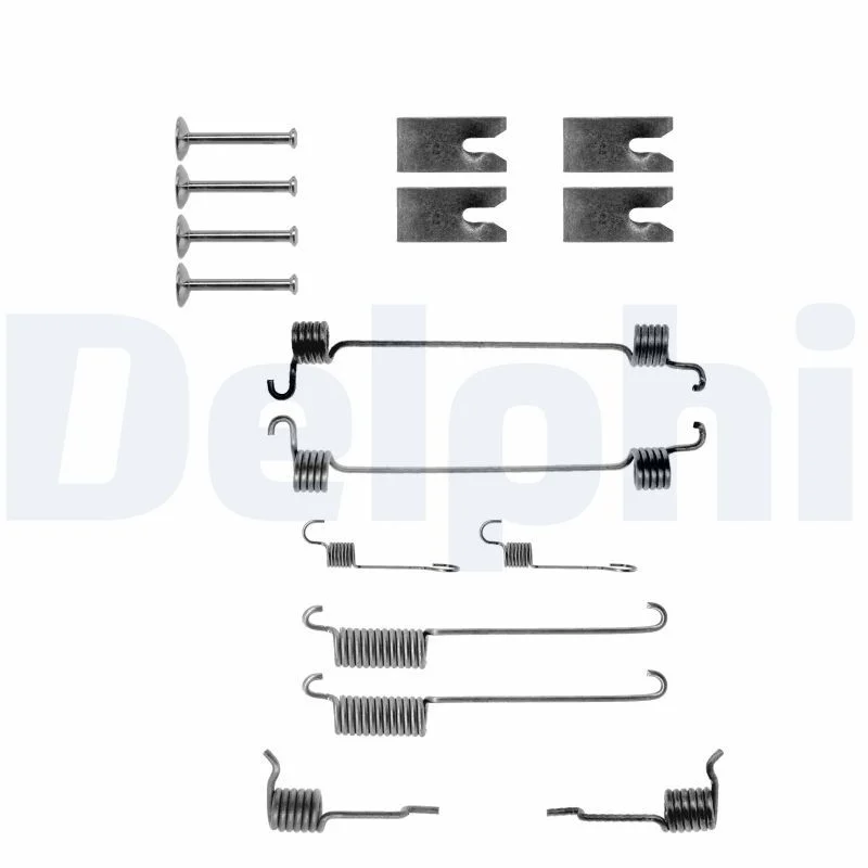 Kit de acessórios, sapatas de travão DELPHI LY1139