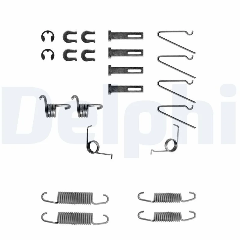 Kit de acessórios, sapatas de travão DELPHI LY1193