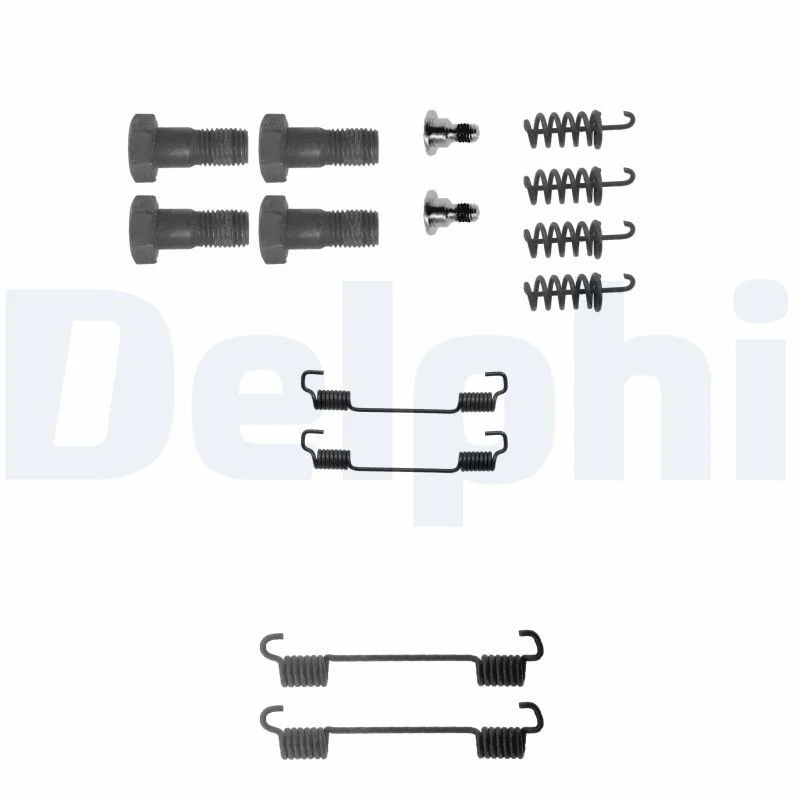 Accessory Kit, parking brake shoes DELPHI LY1198