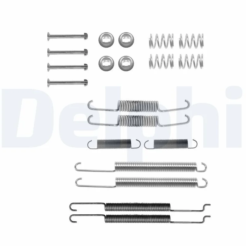 Kit de acessórios, sapatas de travão DELPHI LY1206