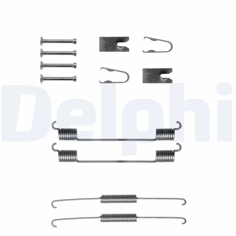 Kit de acessórios, sapatas de travão DELPHI LY1265