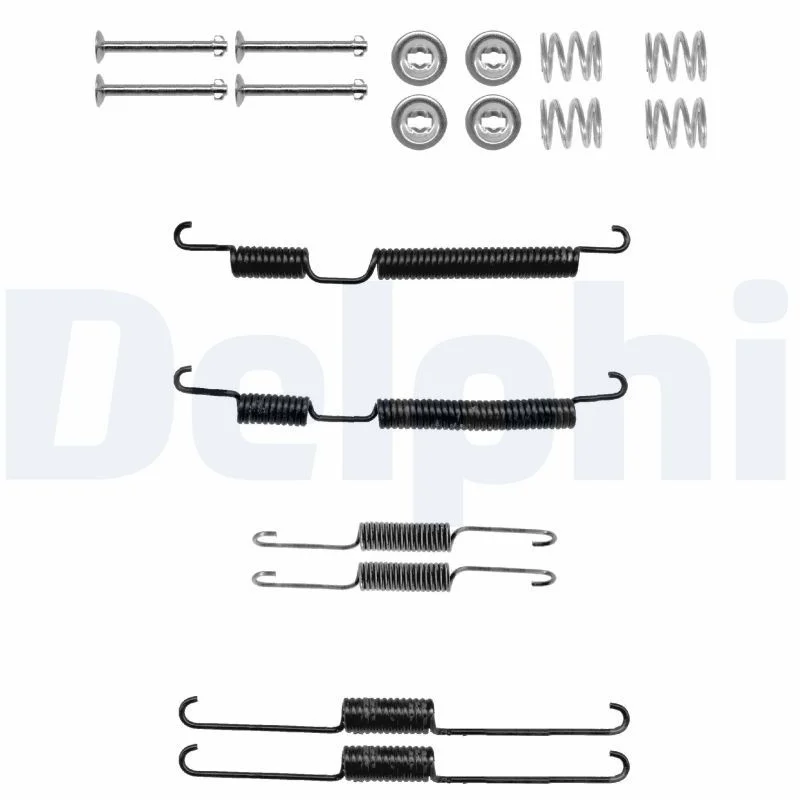 Kit de acessórios, sapatas de travão DELPHI LY1309