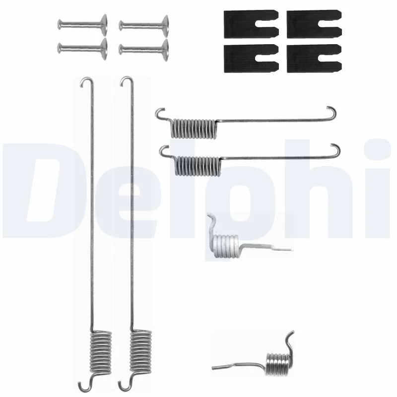 Kit de acessórios, sapatas de travão DELPHI LY1323