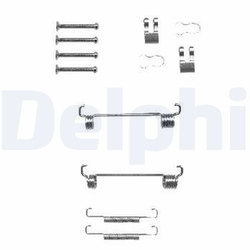 Kit de acessórios, sapatas do travão de estacionamento DELPHI LY1344