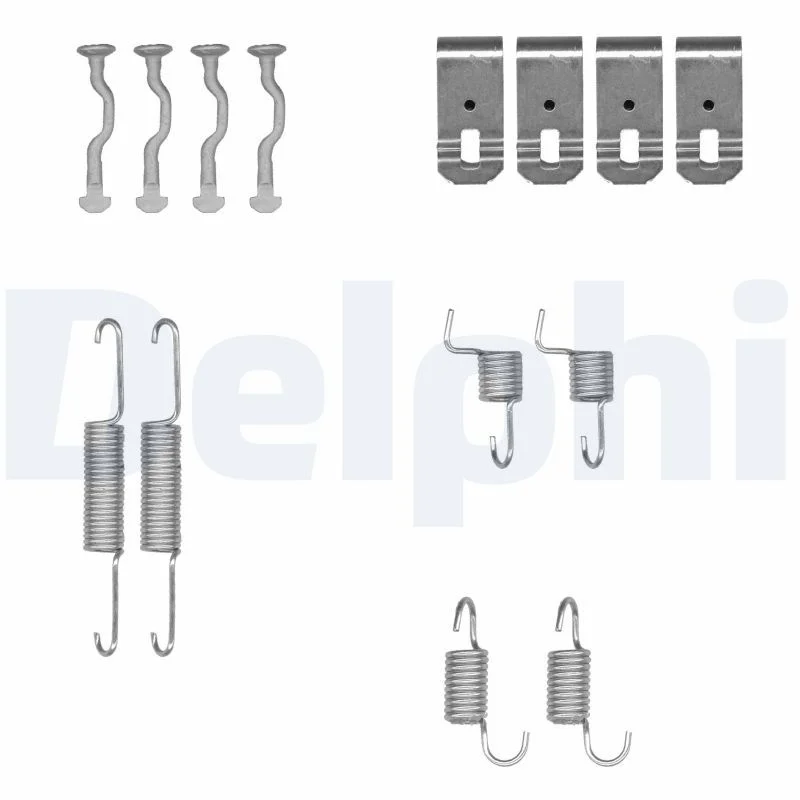 Accessory Kit, parking brake shoes DELPHI LY1351