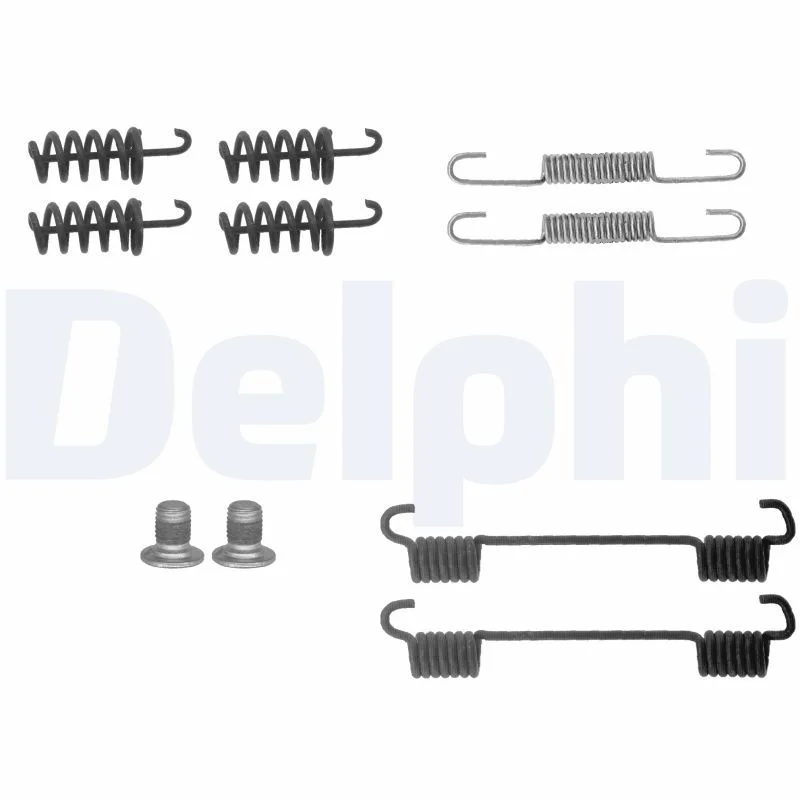 Kit de acessórios, sapatas do travão de estacionamento DELPHI LY1360