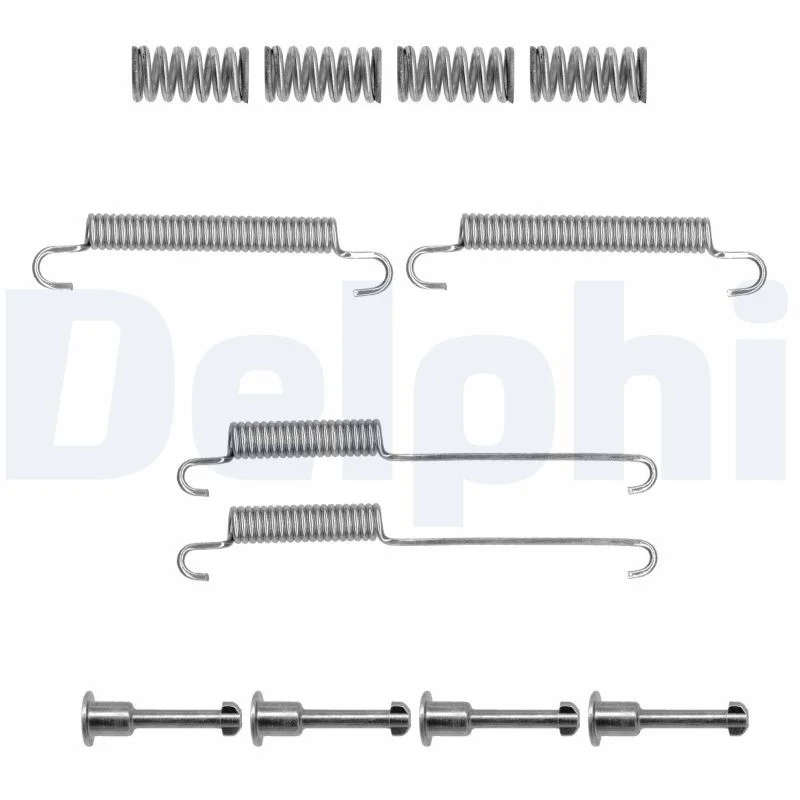 Kit de acessórios, sapatas do travão de estacionamento DELPHI LY1363