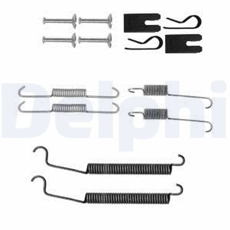 Accessory Kit, brake shoes DELPHI LY1383