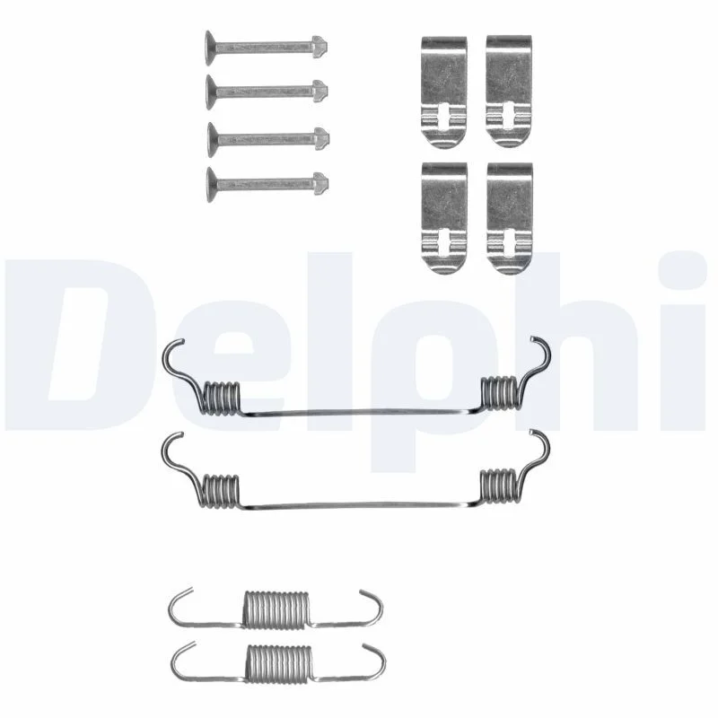 Accessory Kit, parking brake shoes DELPHI LY1400