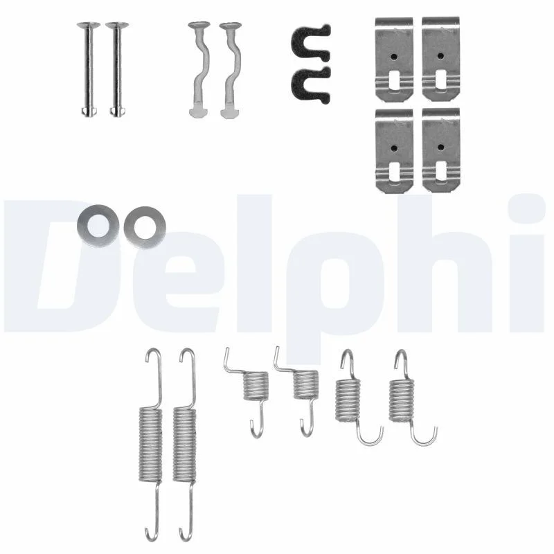 Accessory Kit, parking brake shoes DELPHI LY1401