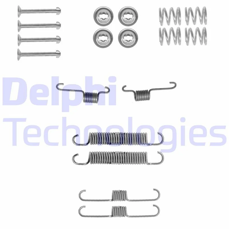 Accessory Kit, brake shoes DELPHI LY1405