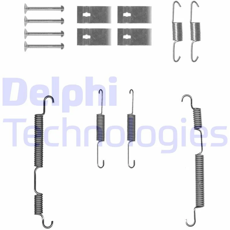 Accessory Kit, brake shoes DELPHI LY1427