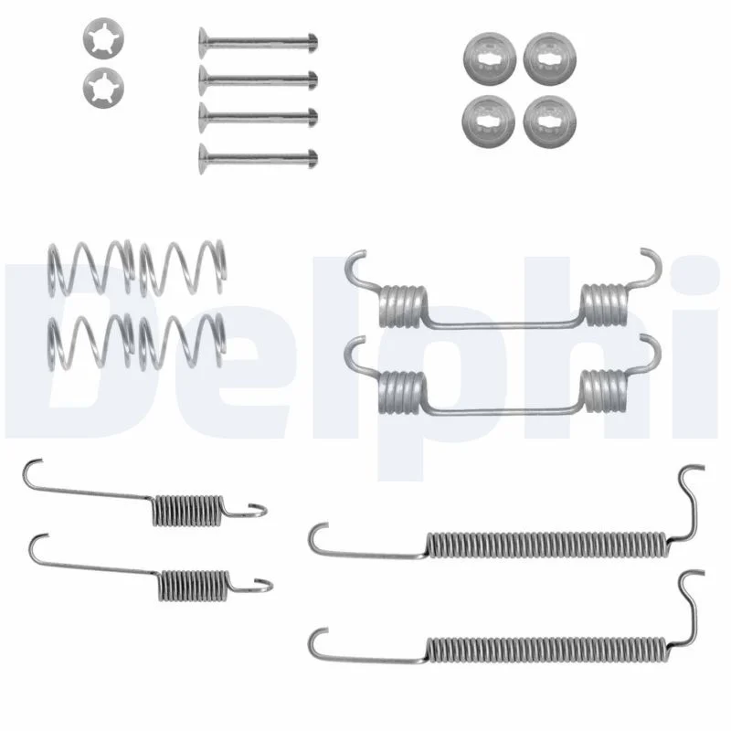 Kit de acessórios, sapatas de travão DELPHI LY1435