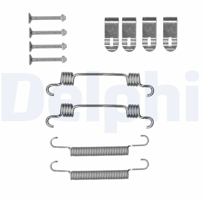 Kit de acessórios, sapatas do travão de estacionamento DELPHI LY1436