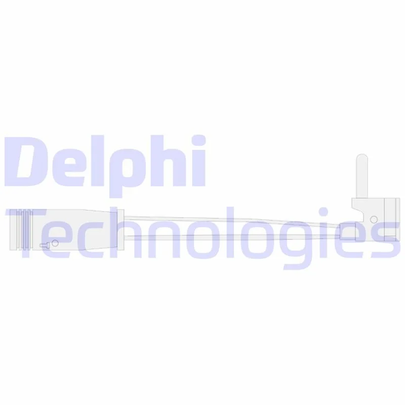 Contato de aviso, desgaste das pastilhas de travão DELPHI LZ0162