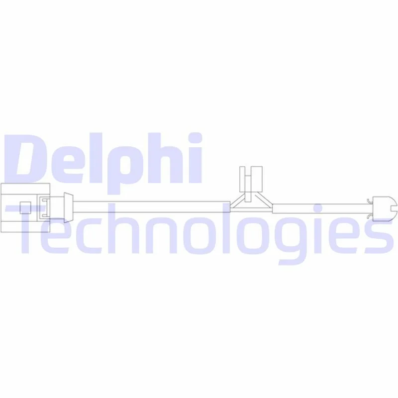 Contato de aviso, desgaste das pastilhas de travão DELPHI LZ0209
