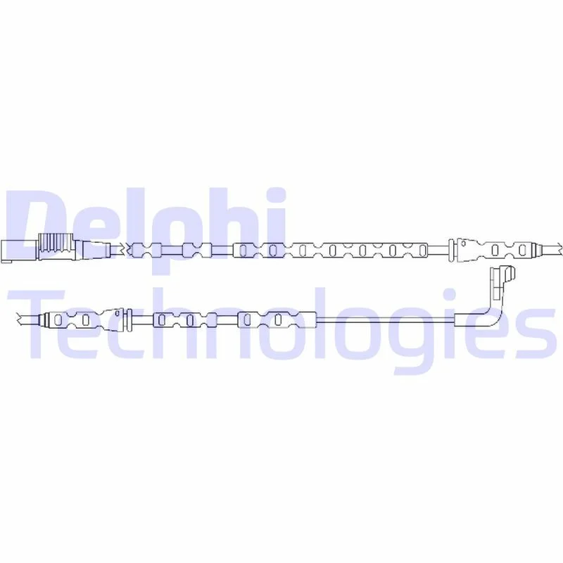 Contato de aviso, desgaste das pastilhas de travão DELPHI LZ0221