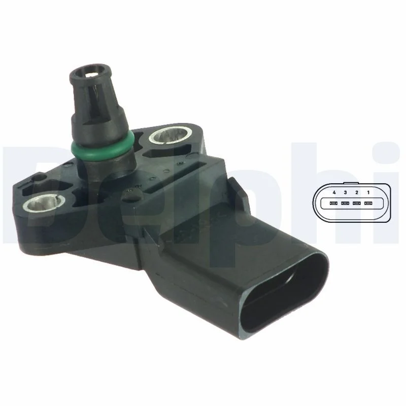 Sensor de Pressão de Ar, adaptação à altitude DELPHI PS10117