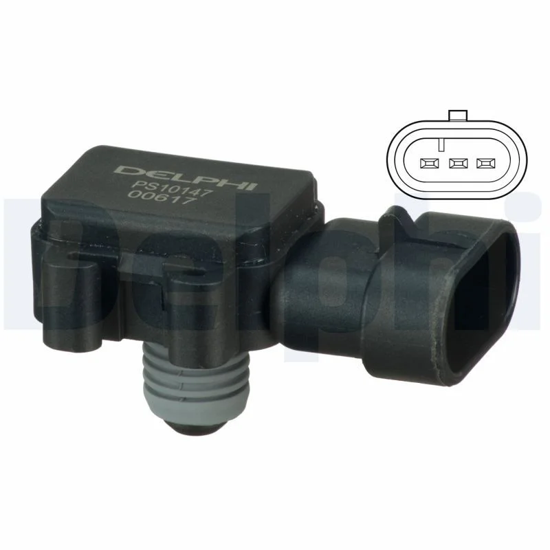 Sensor de Pressão de Ar, adaptação à altitude DELPHI PS10147