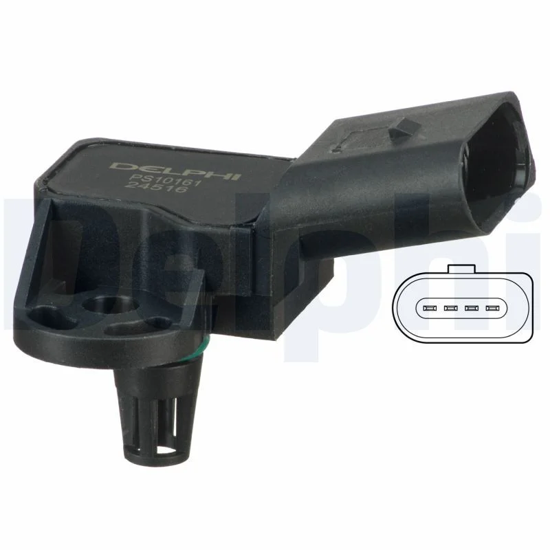 Sensor, pressão do turbo DELPHI PS10161