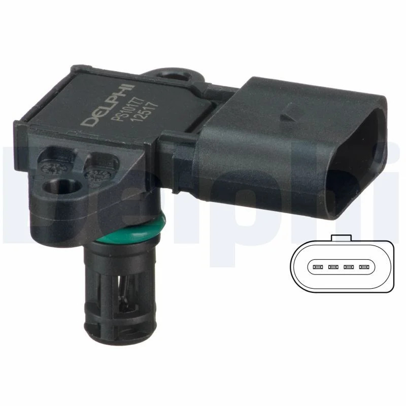 Sensor, pressão do turbo DELPHI PS10177
