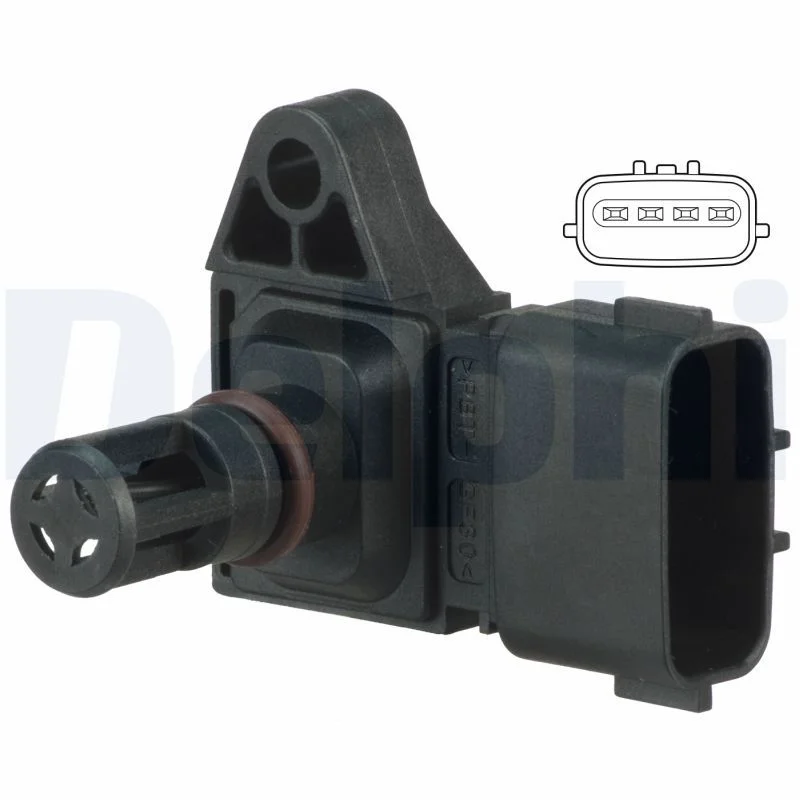 Sensor, pressão do turbo DELPHI PS10189