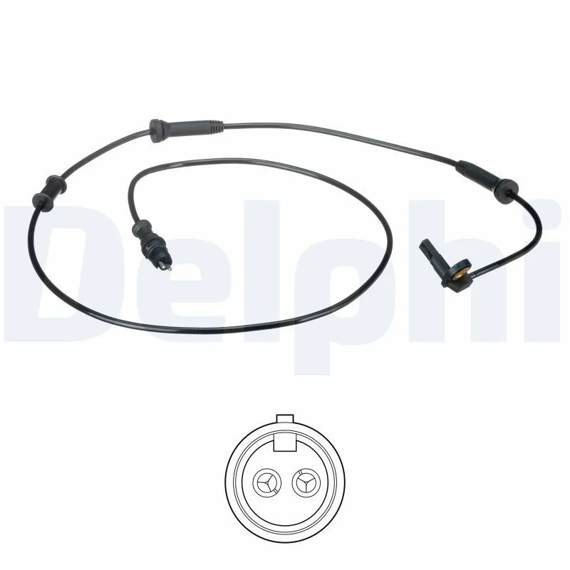 Sensor, velocidade da roda DELPHI SS20480