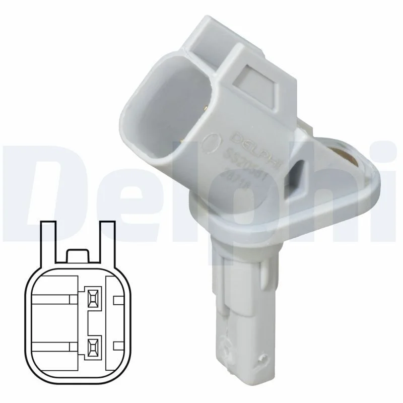 Sensor, velocidade da roda DELPHI SS20581