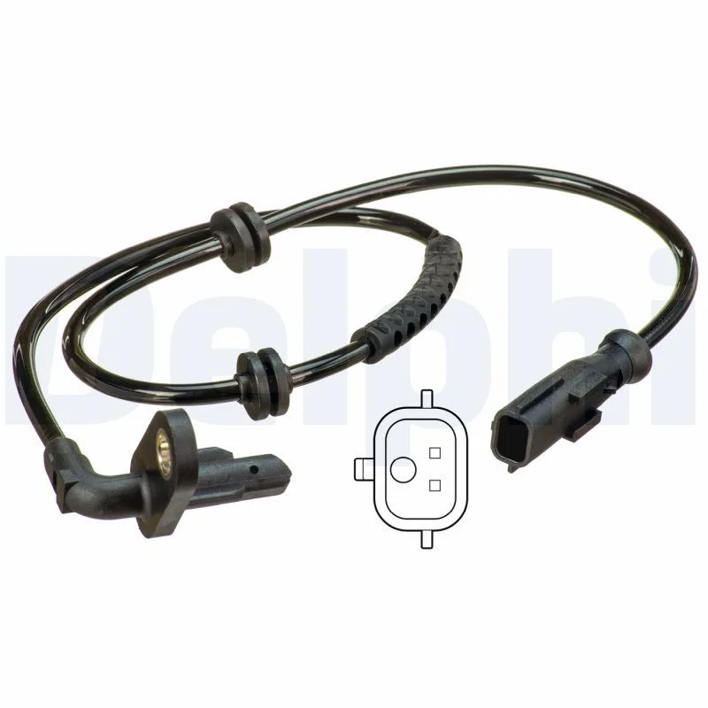 Sensor, velocidade da roda DELPHI SS20601