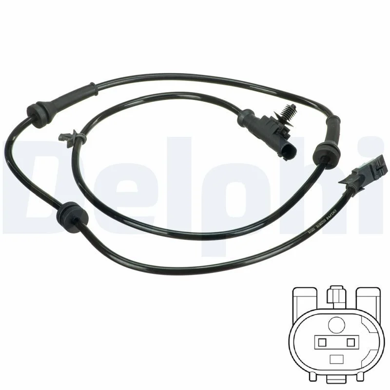 Sensor, velocidade da roda DELPHI SS20616