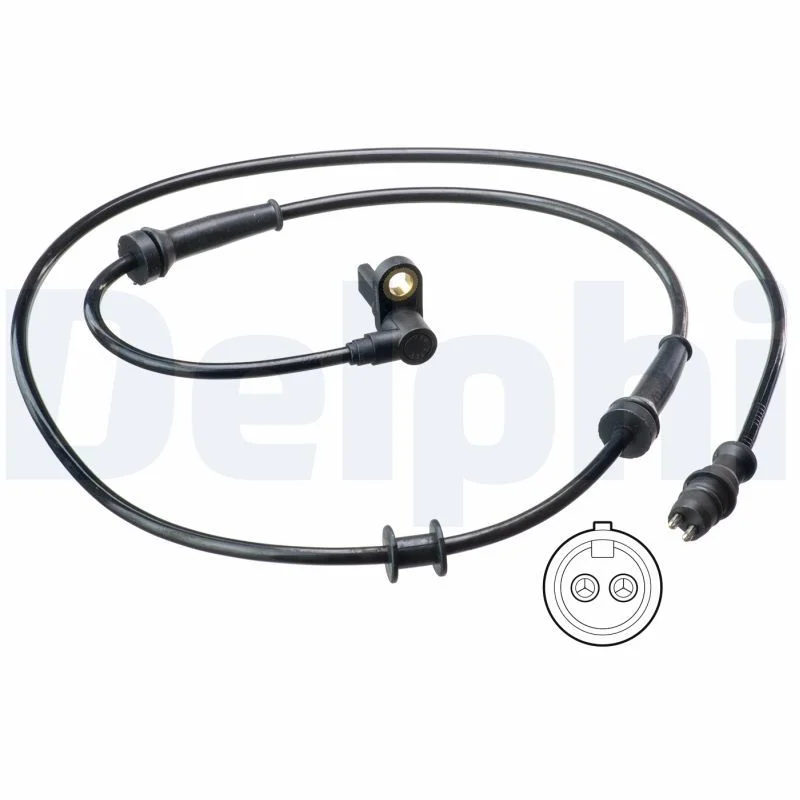 Sensor, velocidade da roda DELPHI SS20625