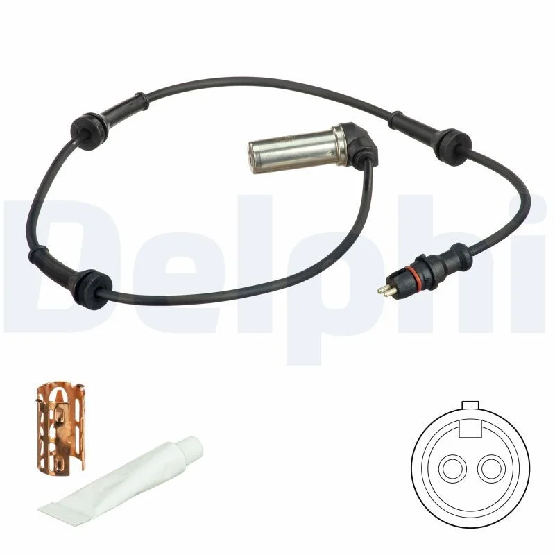 Sensor, velocidade da roda DELPHI SS20627