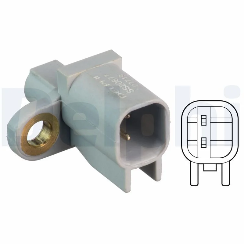 Sensor, wheel speed DELPHI SS20677