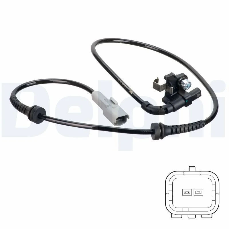 Sensor, velocidade da roda DELPHI SS20694