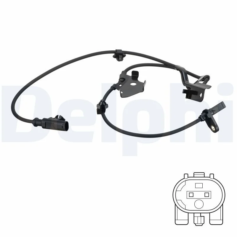 Sensor, velocidade da roda DELPHI SS20752