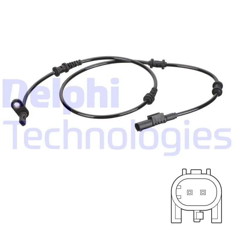 Sensor, wheel speed DELPHI SS20759