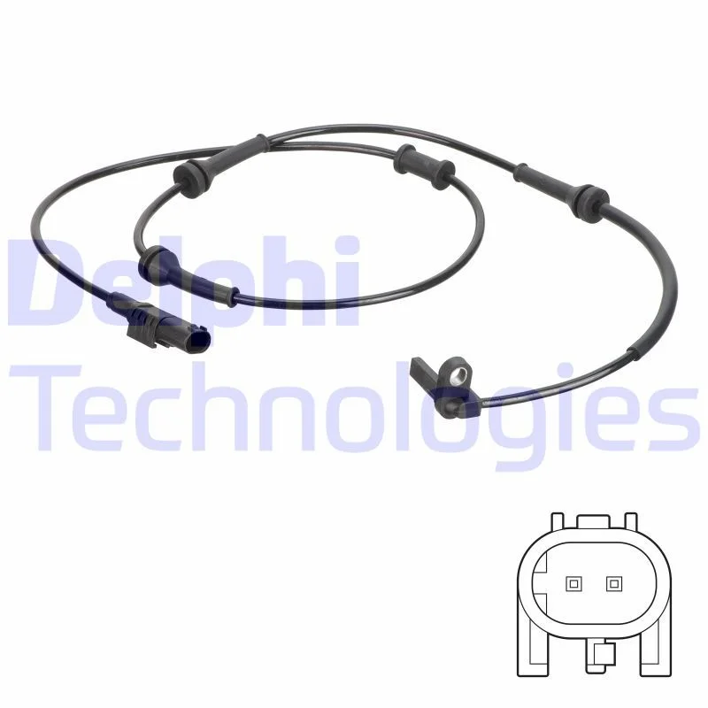 Sensor, wheel speed DELPHI SS20764