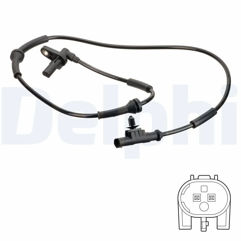 Sensor, velocidade da roda DELPHI SS20776