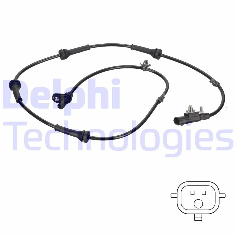 Sensor, velocidade da roda DELPHI SS20793