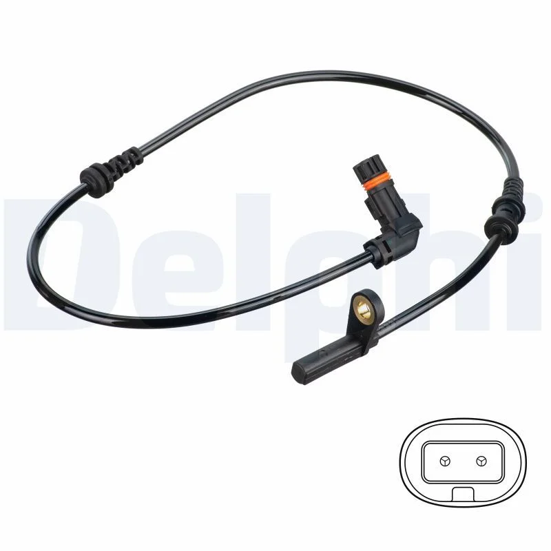 Sensor, velocidade da roda DELPHI SS20797
