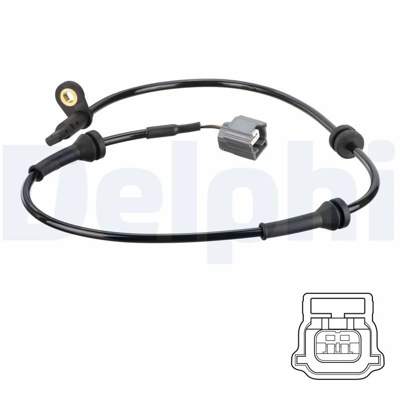 Sensor, wheel speed DELPHI SS20802