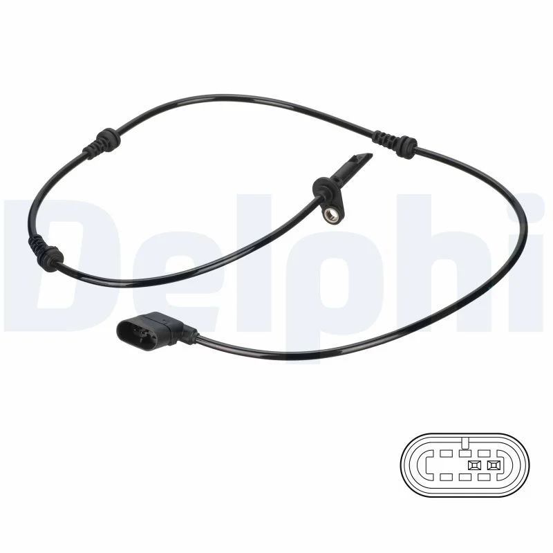 Sensor, wheel speed DELPHI SS20830