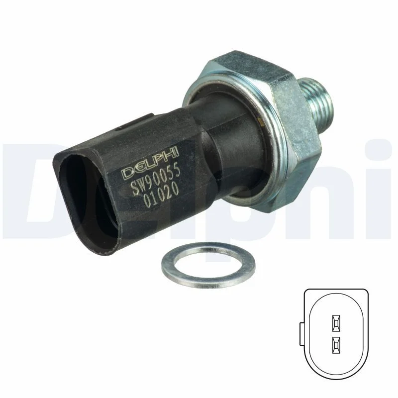 Interruptor de pressão de óleo DELPHI SW90055