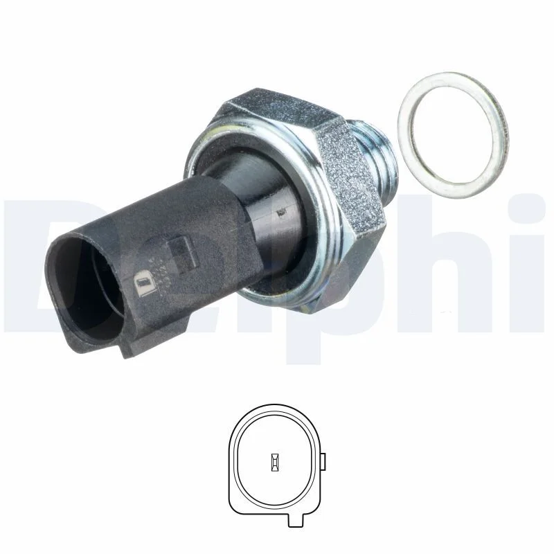 Interruptor de pressão de óleo DELPHI SW90056