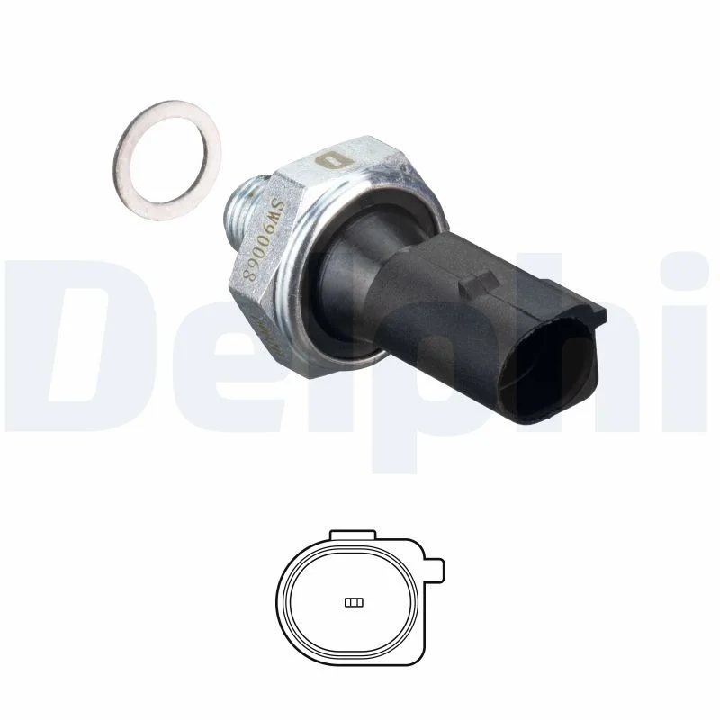 Interruptor de pressão de óleo DELPHI SW90068