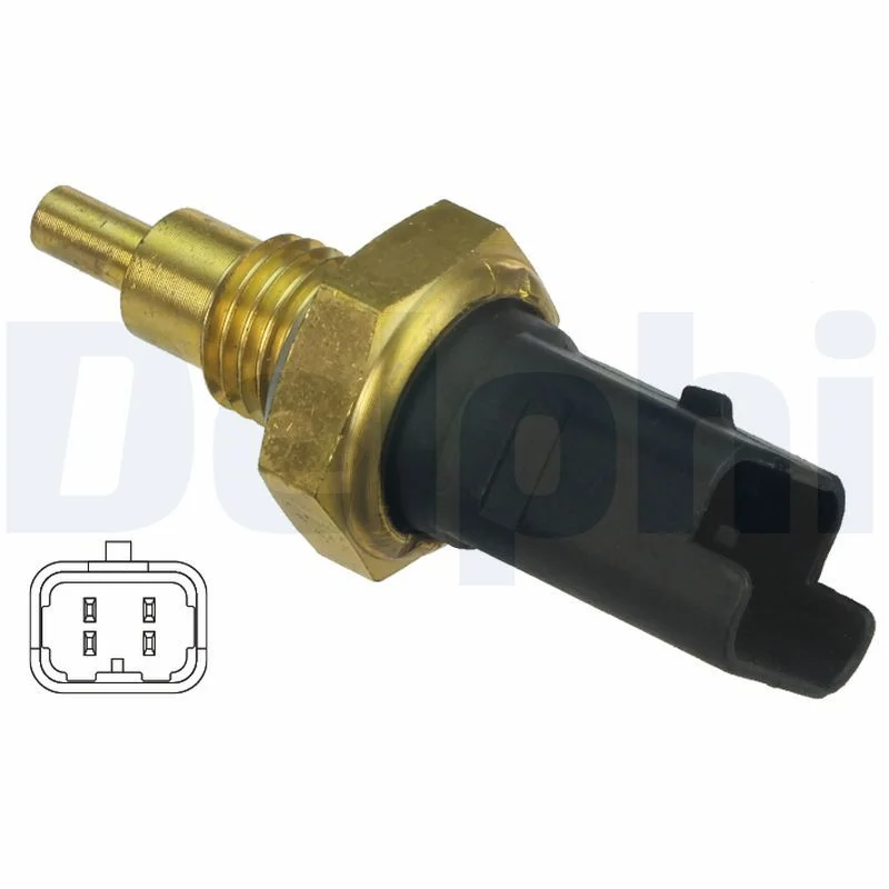Sensor, temperatura do líquido de refrigeração DELPHI TS10401