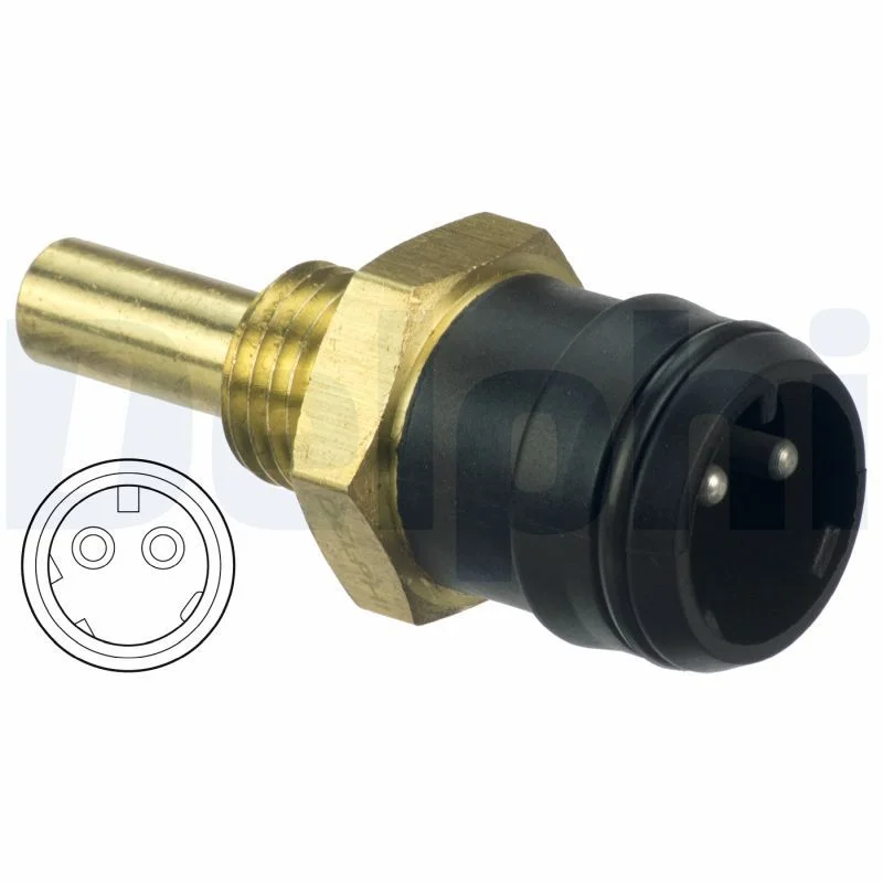 Sensor, temperatura do líquido de refrigeração DELPHI TS10464