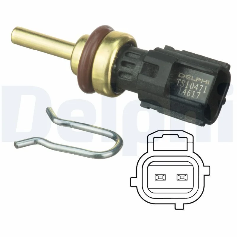 Sensor, coolant temperature delphi TS10471