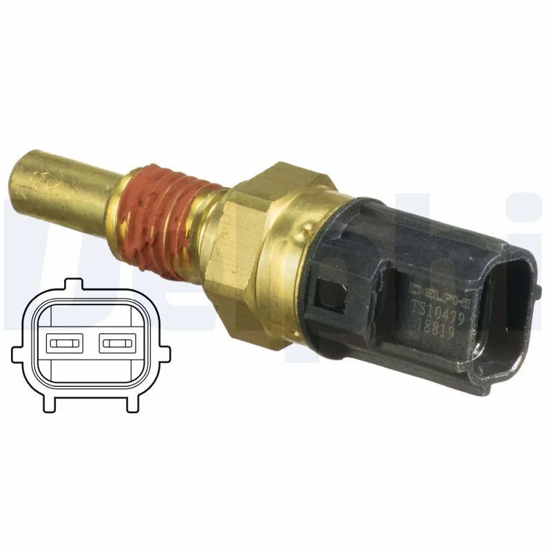 Sensor, coolant temperature DELPHI TS10479