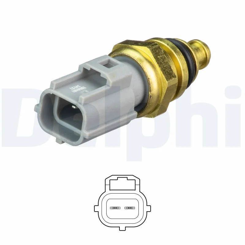 Sensor, temperatura do líquido de refrigeração DELPHI TS10481